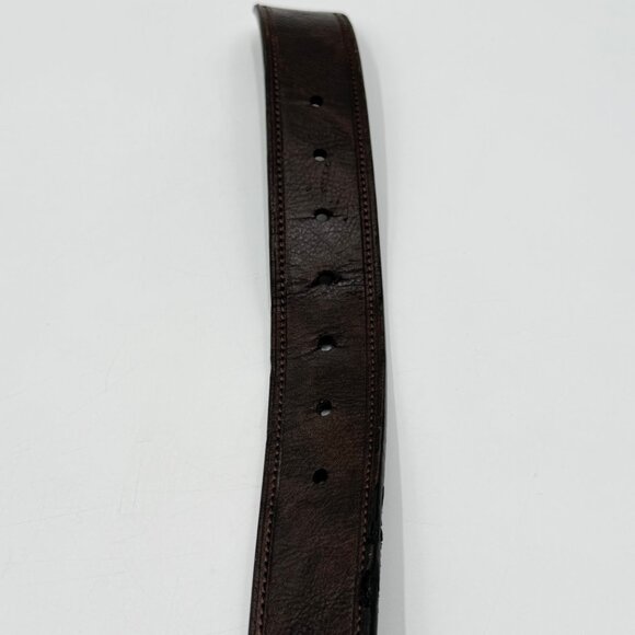 Levi's Reversible Black Brown Belt Synthetic Leather 1.5" W Size 34 READ - Picture 4 of 8